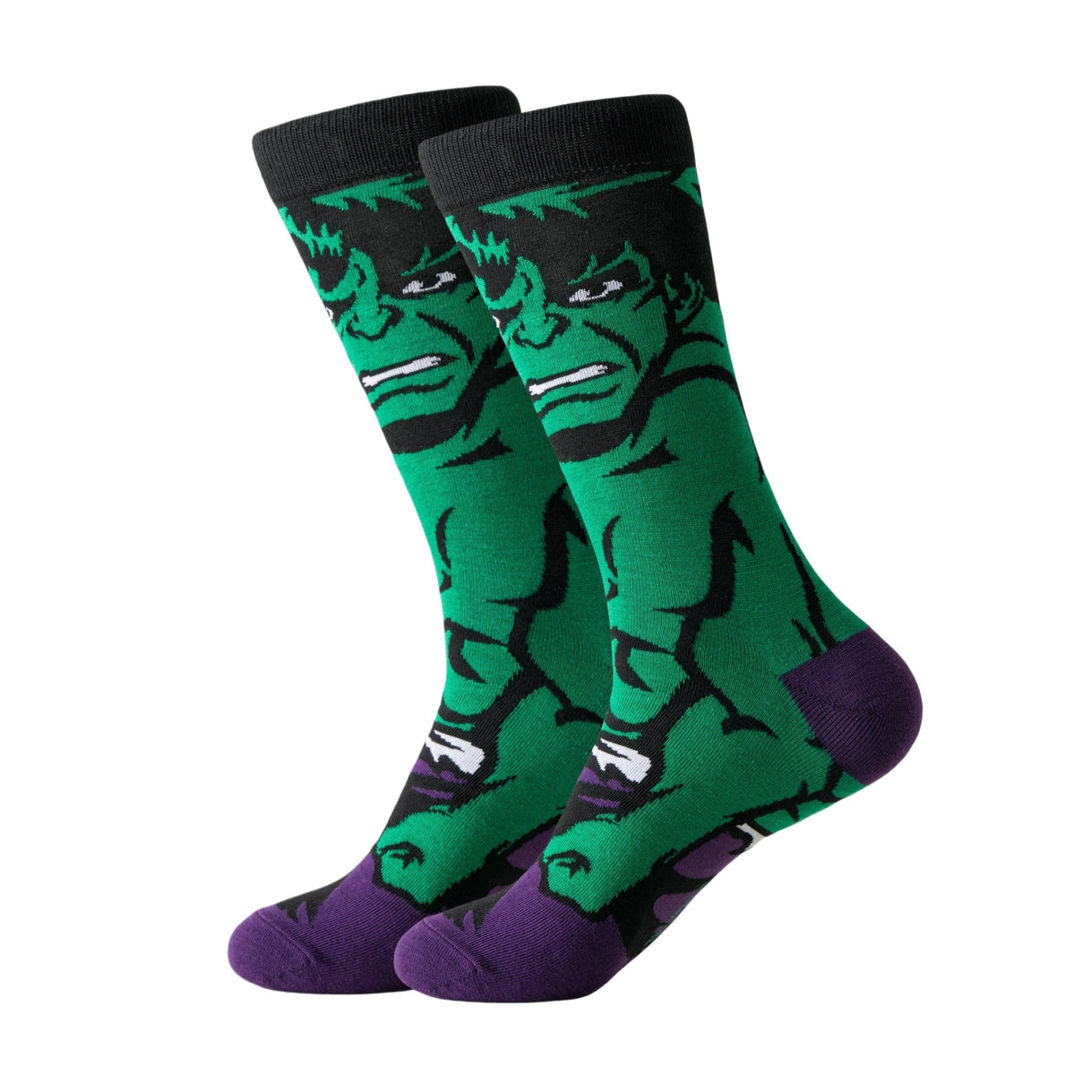 Bunte Motivsocken mit Comic-Figuren aus Polyester-Elasthan im 5er- oder 10er-Set, Ansicht 12