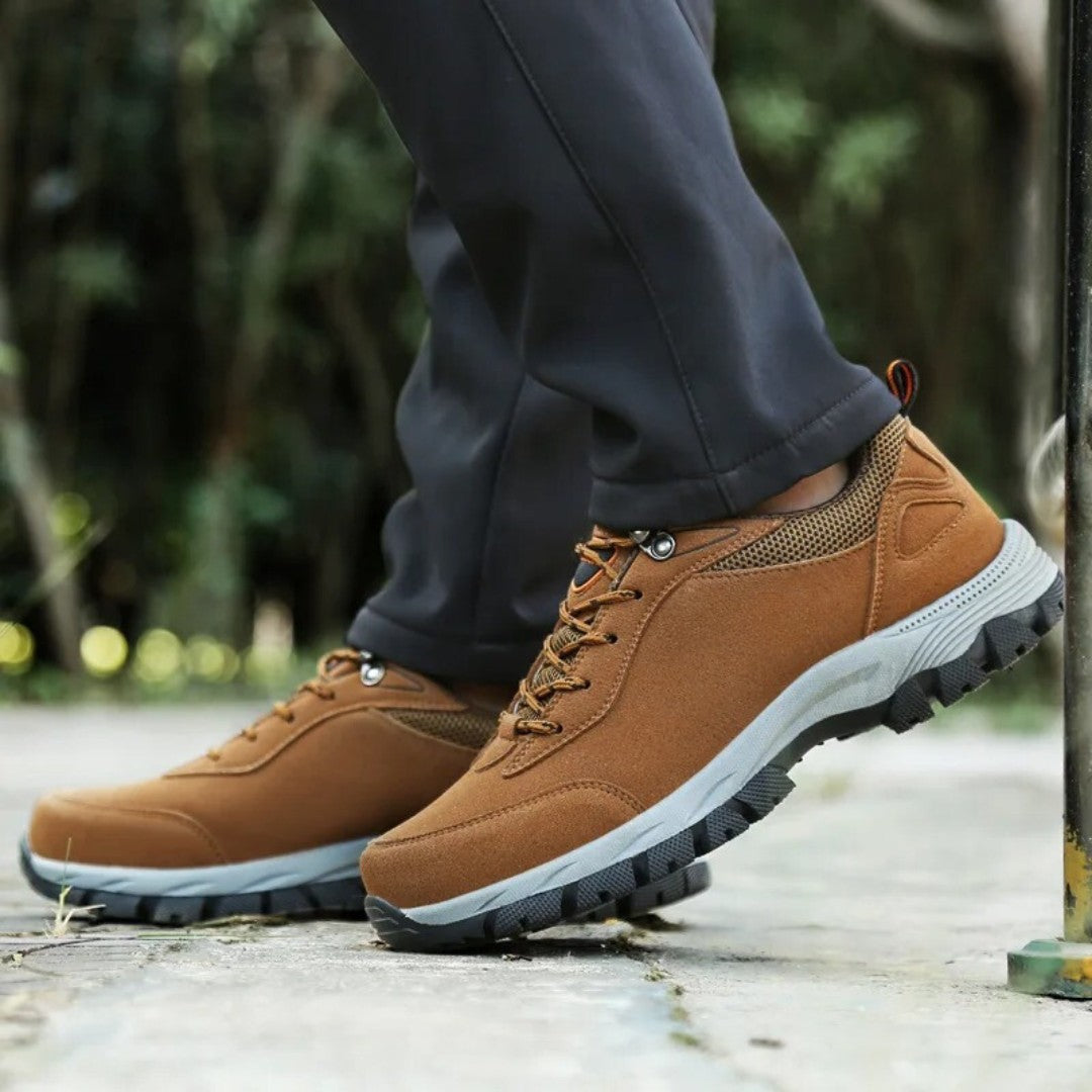 Leichte Wanderschuhe für Herren mit rutschfester Profilsohle und wasserabweisendem Obermaterial, Ansicht 10