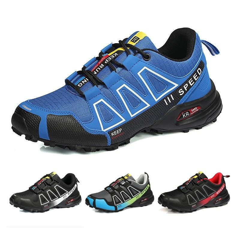 Wasserdichte Wanderschuhe mit rutschfester Gummisohle und Schnellschnürung für Trekking und Trail, Ansicht 14