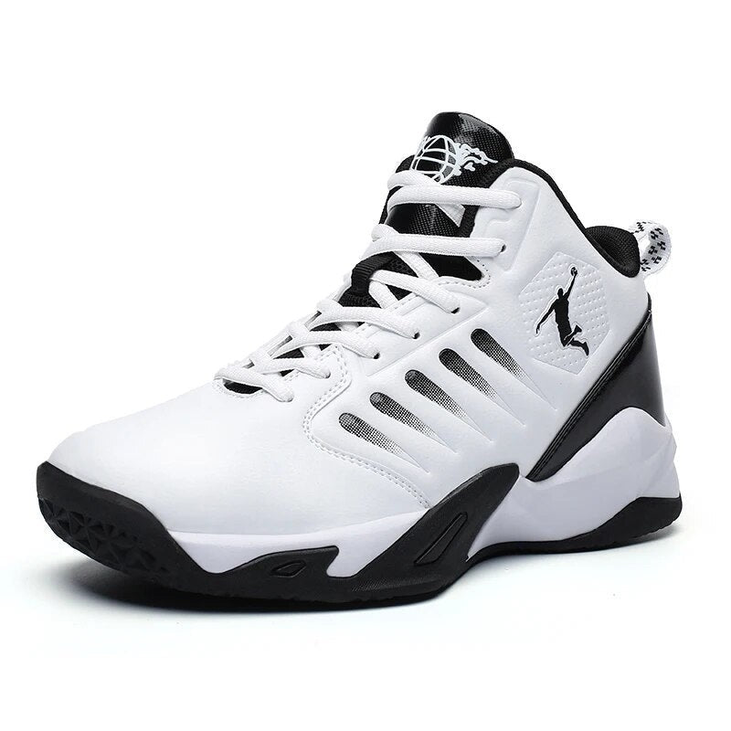 Basketballschuhe für Herren mit rutschfester Sohle und atmungsaktivem Obermaterial in Weiß