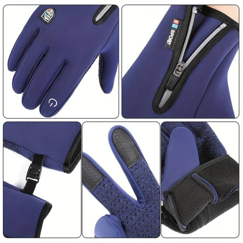 Beheizbare Winterhandschuhe mit USB-Heizung, Touchscreen-Fingerspitzen und winddichtem Obermaterial, Ansicht 22
