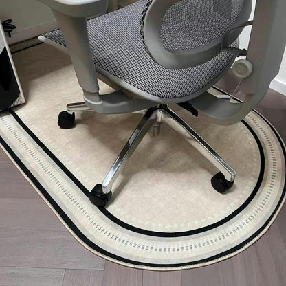 Bürostuhlunterlage aus Polyester mit rutschfester Unterseite zum Schutz von Böden, Ansicht 7