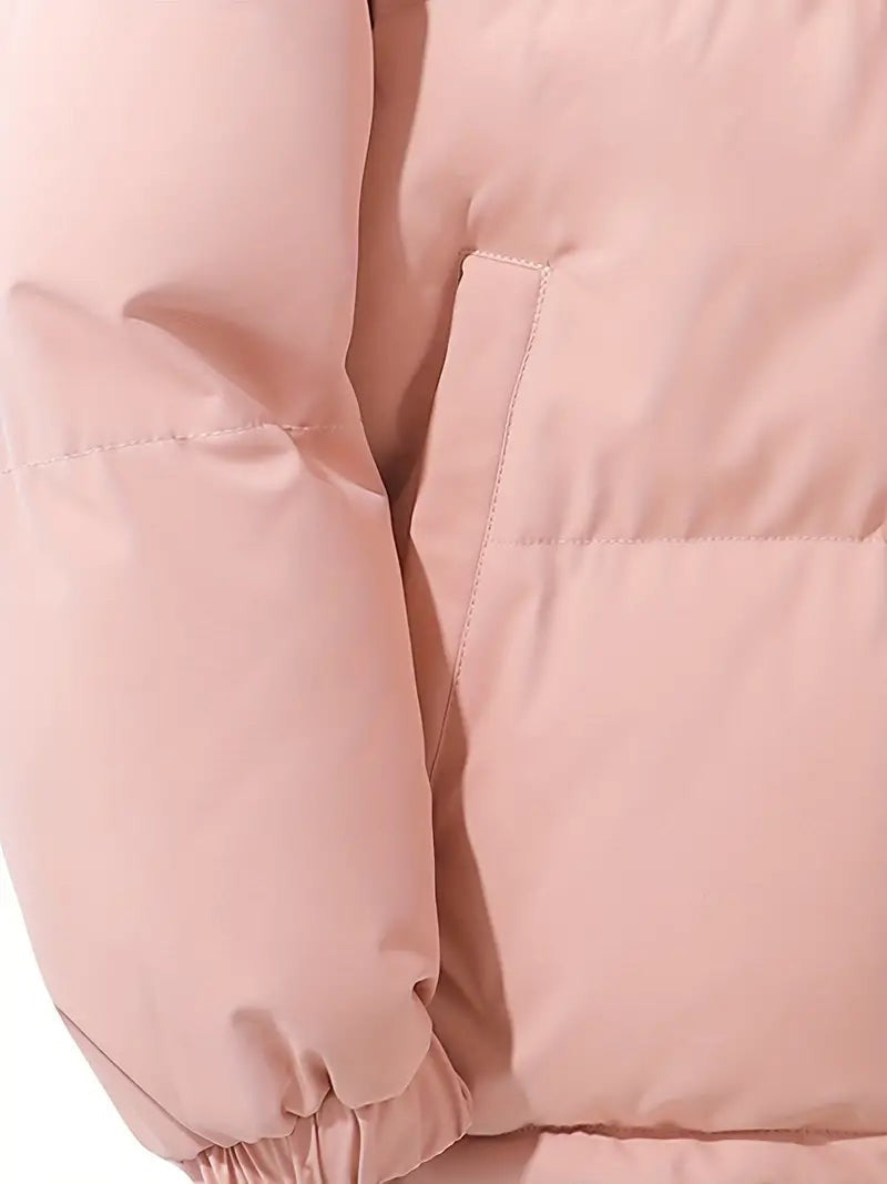 Damen-Steppjacke mit Kapuze, wasserabweisendem Obermaterial und warmem Futter, Ansicht 11