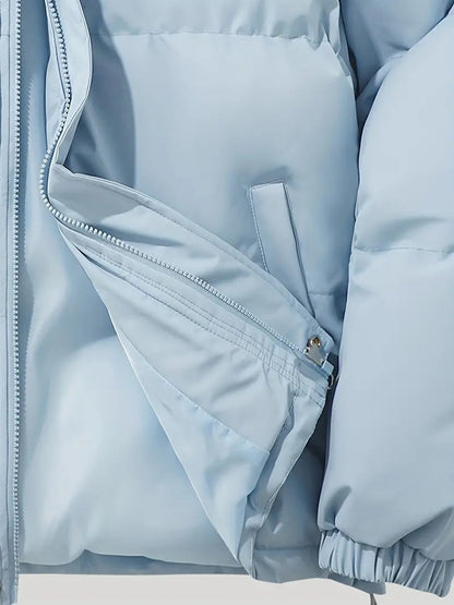 Damen-Steppjacke mit Kapuze, wasserabweisendem Obermaterial und warmem Futter, Ansicht 20