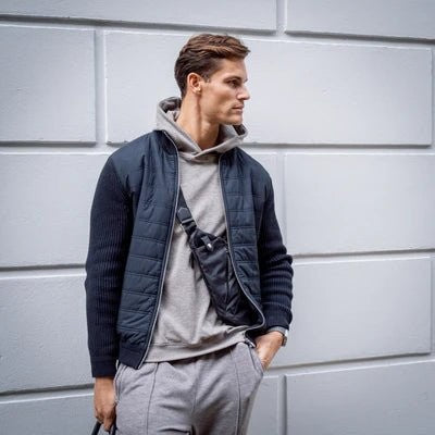 Diebstahlsichere Umhängetasche mit RFID-Schutz, schnittfestem Gurt und wasserabweisendem Polyester, Ansicht 31