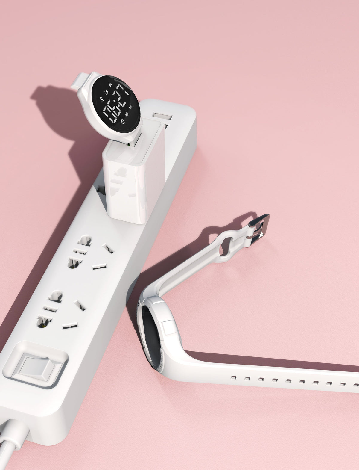 Digitale Sportuhr für Kinder mit Schrittzähler, Vibrationswecker, IP68 und USB-C-Ladung, Ansicht 13