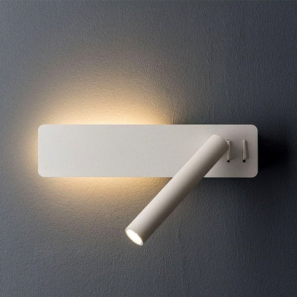Drehbare LED-Wandleuchte mit schwenkbarem Leselicht, dimmbar mit warmem und kaltem Licht fürs Bett, Ansicht 9
