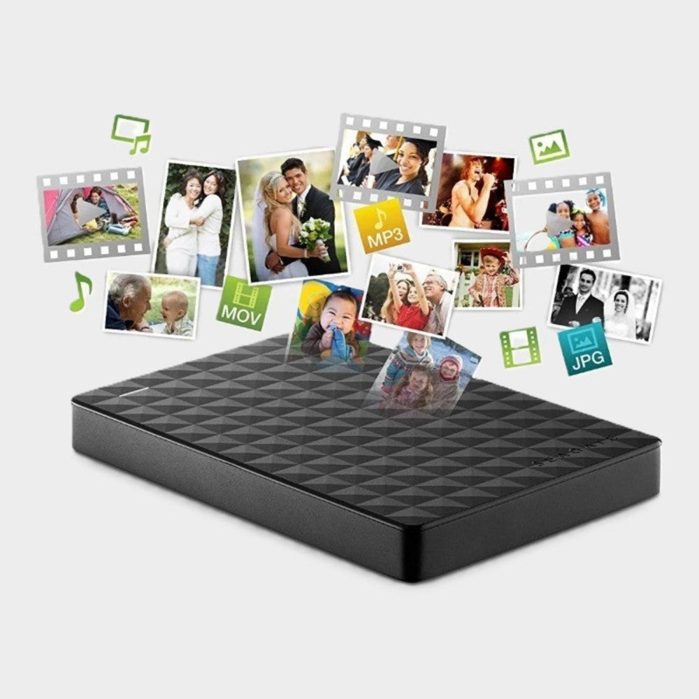 Externe Festplatte mit USB 3.0 und strukturiertem Gehäuse für Laptop, PC, PS5 und Xbox, Ansicht 7