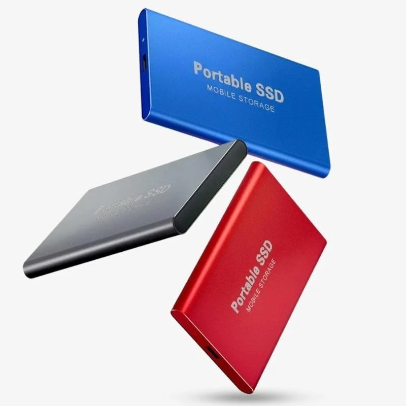 Externe SSD für PS5 und Xbox mit USB-C, Aluminiumgehäuse und Silikonrand, Ansicht 10