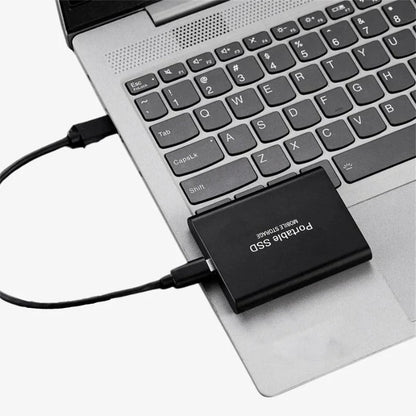 Externe SSD für PS5 und Xbox mit USB-C, Aluminiumgehäuse und Silikonrand, Ansicht 12