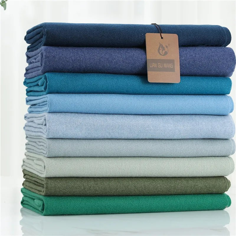 Großer weicher Damen-Schal mit Fransen für Herbst und Winter, Ansicht 12