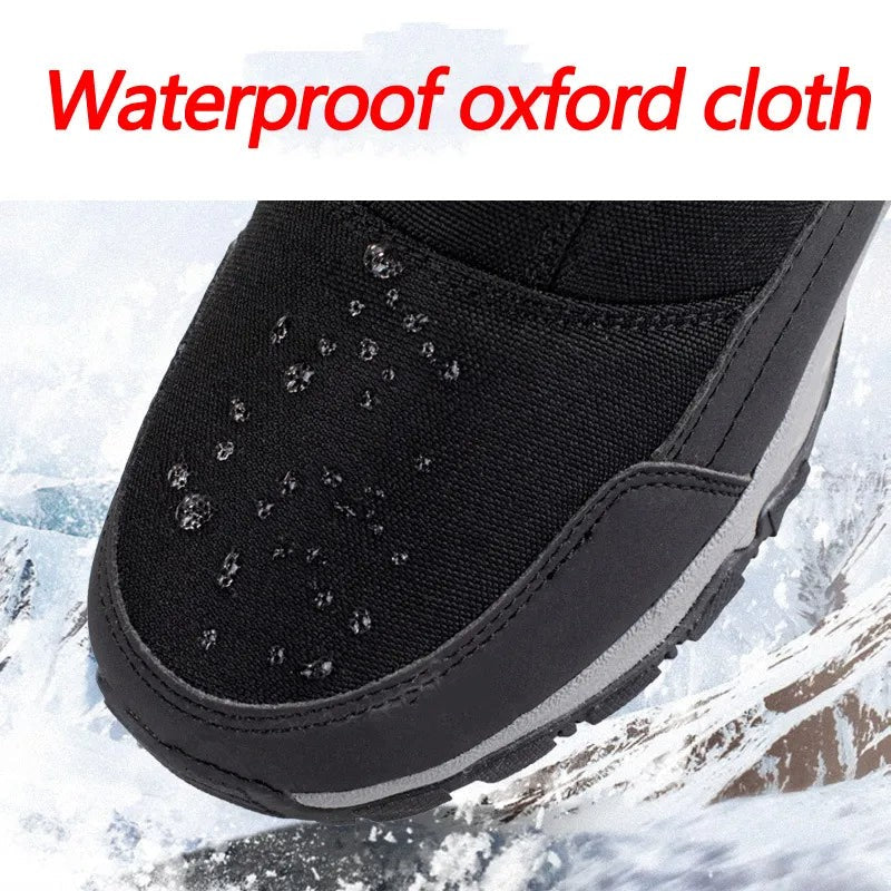 Halbhohe Winterstiefel mit Plüschfutter, seitlichem Reißverschluss und rutschfester Profilsohle, Ansicht 7