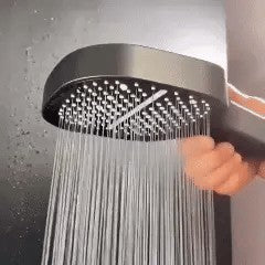 Handbrause mit Turbo-Druckfunktion, integriertem Filter und mehreren Strahlarten, Ansicht 3