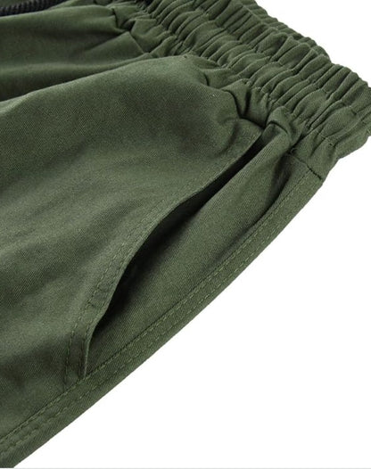 Herren-Cargohose mit Seitentaschen, Kordelzug am Bund und Tunnelzug am Saum, Ansicht 14