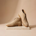 Herren-Chukka-Boots aus Veloursleder mit Kreppsohle