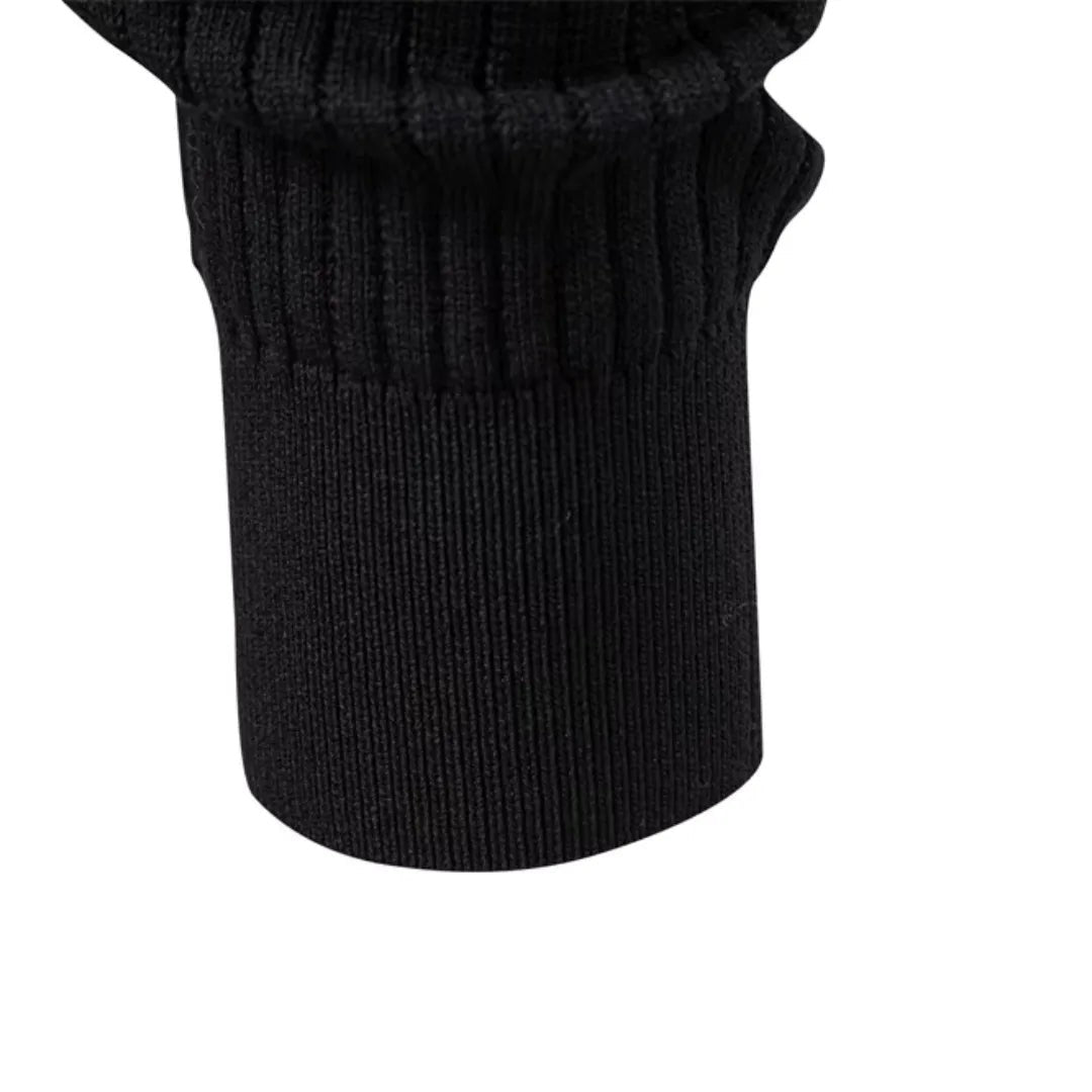 Herren-Henley-Pullover aus Rippstrick mit Rundhals und Knopfleiste in körpernaher Passform, Ansicht 10