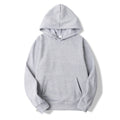 Herren-Hoodie mit Fleece-Innenseite, Kängurutasche und elastischen Bündchen