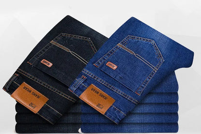 Herren-Stretchjeans mit geradem Bein und Gürtelschlaufen für jeden Tag, Ansicht 9