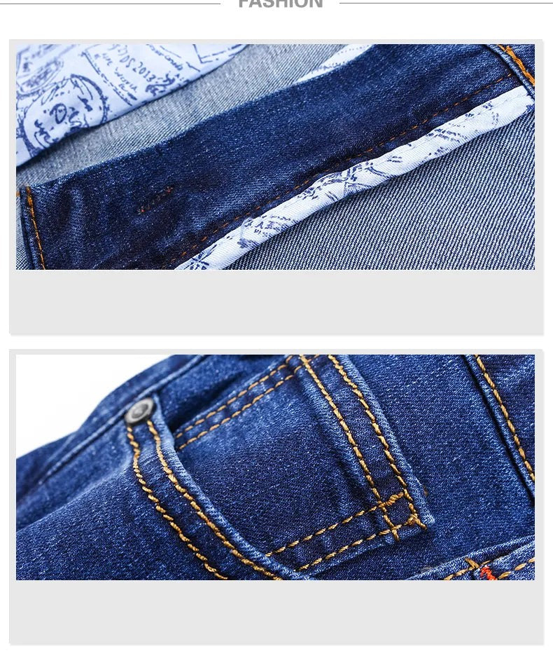 Herren-Stretchjeans mit geradem Bein und Gürtelschlaufen für jeden Tag, Ansicht 18