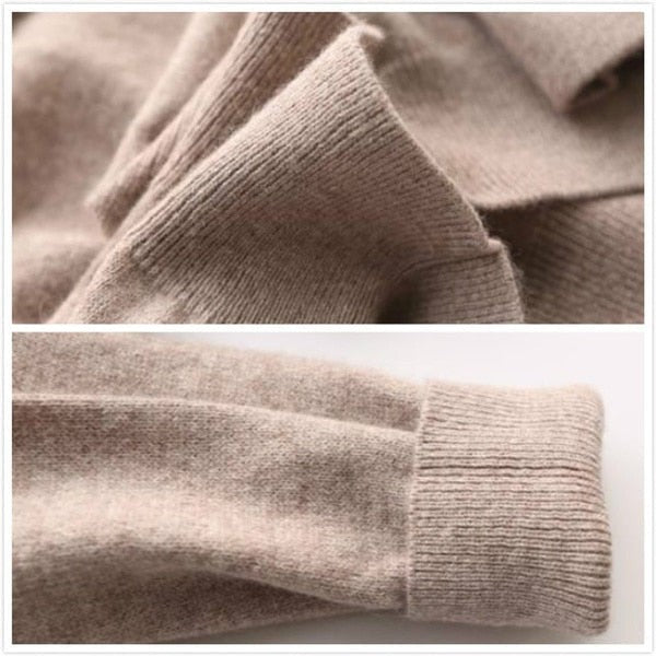Herrenpullover aus Kaschmir mit Rundhals oder V-Ausschnitt und Rippbündchen, Ansicht 11
