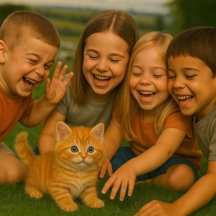 Interaktive Plüschkatze mit Laufbewegung, Miau-Geräusch und beweglichem Schwanz für Kinder, Ansicht 6