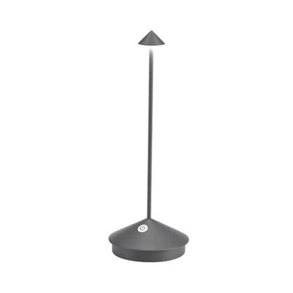 Kabellose LED-Tischlampe aus Aluminium, dimmbar und wiederaufladbar per USB für drinnen und draußen, Ansicht 18