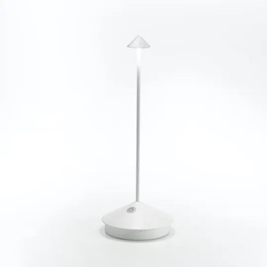 Kabellose LED-Tischlampe aus Aluminium, dimmbar und wiederaufladbar per USB für drinnen und draußen, Ansicht 19
