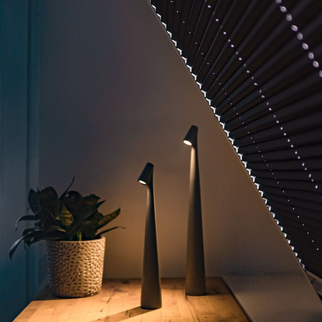Kabellose LED-Tischlampe aus Metall mit Akku und 3-stufiger Touch-Dimmung, Ansicht 9