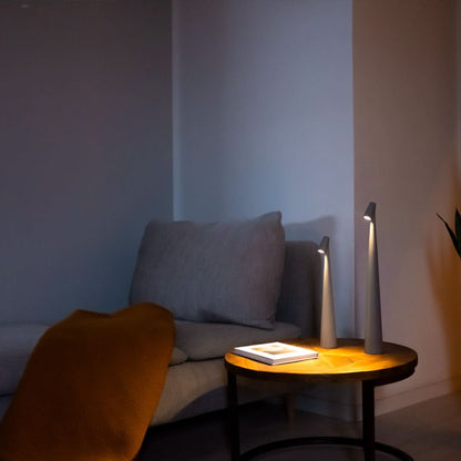 Kabellose LED-Tischlampe aus Metall mit Akku und 3-stufiger Touch-Dimmung, Ansicht 11