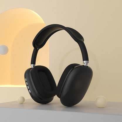 Kabellose Over-Ear-Kopfhörer mit Bluetooth 5.0, Mikrofon zum Telefonieren und 40 Stunden Laufzeit in Schwarz