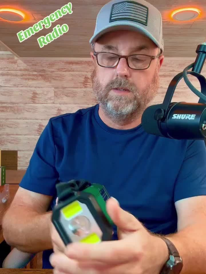 Kurbelradio mit Solarpanel, 10000-mAh-Akku und Taschenlampe für Notfall und Camping, Ansicht 11