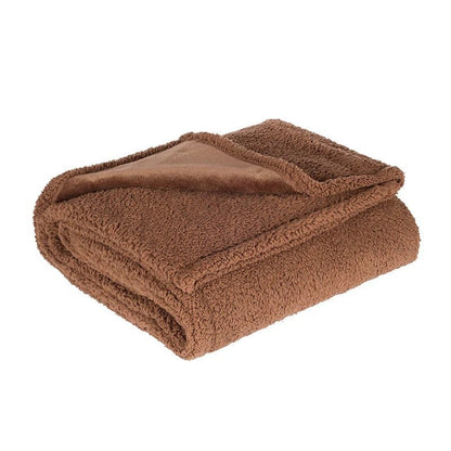 Kuscheldecke aus Teddyfleece mit wasserdichter TPU-Schicht zum Schutz von Bett und Sofa, Ansicht 6