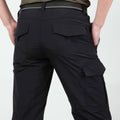 Leichte Cargohose für Herren aus atmungsaktivem Gewebe mit Pattentaschen, schnell trocknend und wasserabweisend