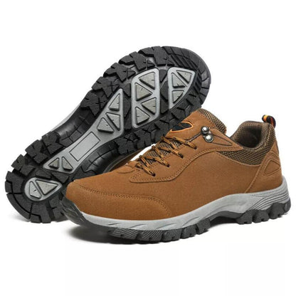 Leichte Wanderschuhe für Herren mit rutschfester Profilsohle und wasserabweisendem Obermaterial, Ansicht 4