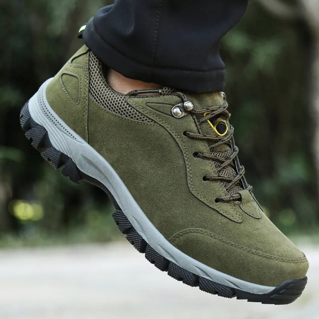 Leichte Wanderschuhe für Herren mit rutschfester Profilsohle und wasserabweisendem Obermaterial, Ansicht 9