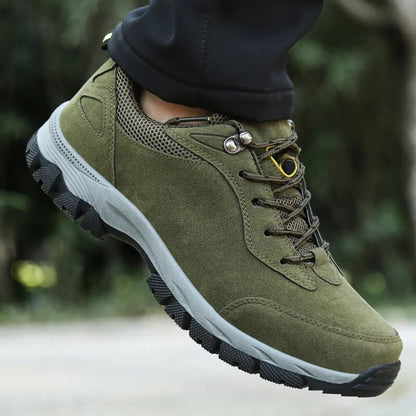 Leichte Wanderschuhe für Herren mit rutschfester Profilsohle und wasserabweisendem Obermaterial, Ansicht 9