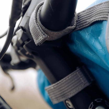 Lenkertasche für das Fahrrad mit Touchscreen-Handyfenster, Klettbefestigung und wasserabweisendem Stoff, Ansicht 9