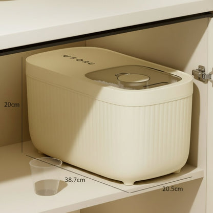 Luftdichte Futterbox aus BPA-freiem Kunststoff mit Silikondichtung für Trockenfutter, Ansicht 9