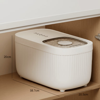 Luftdichte Futterbox aus BPA-freiem Kunststoff mit Silikondichtung für Trockenfutter, Ansicht 10