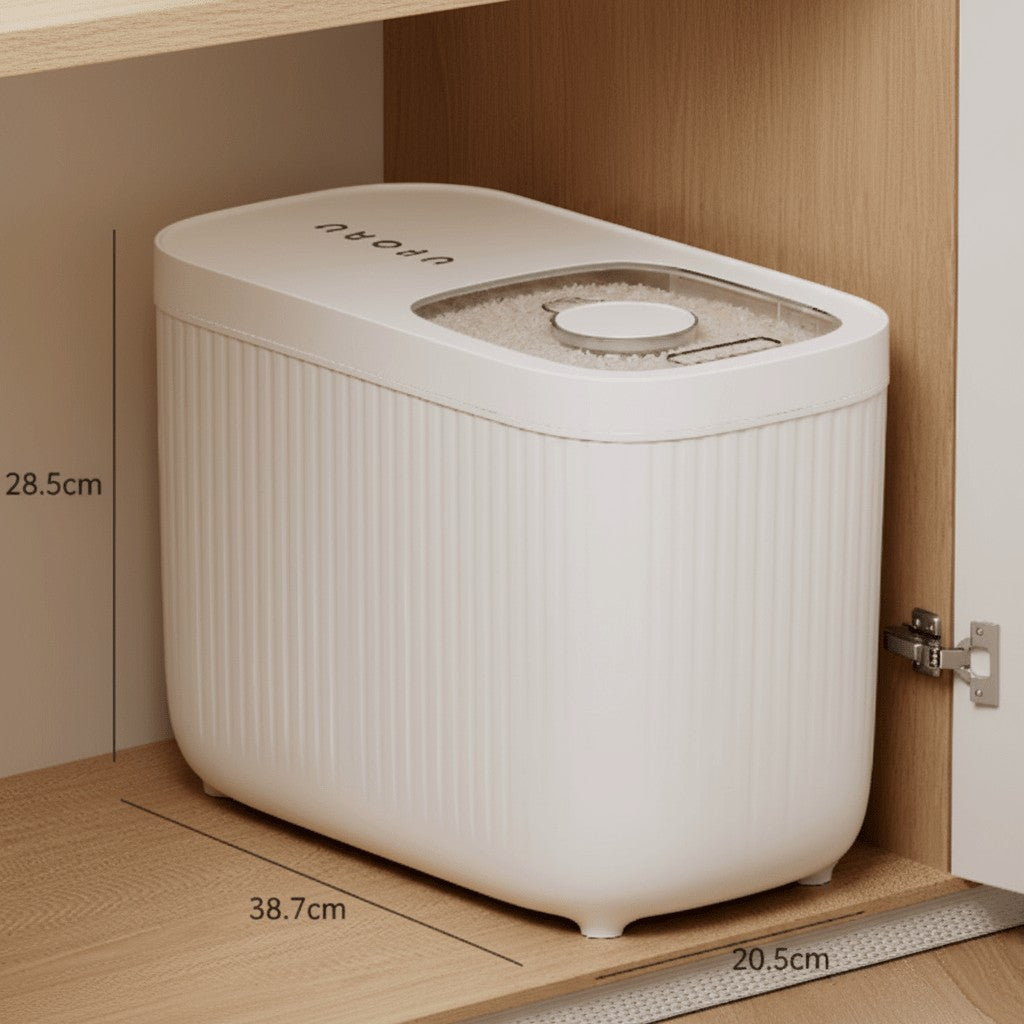 Luftdichte Futterbox aus BPA-freiem Kunststoff mit Silikondichtung für Trockenfutter, Ansicht 11