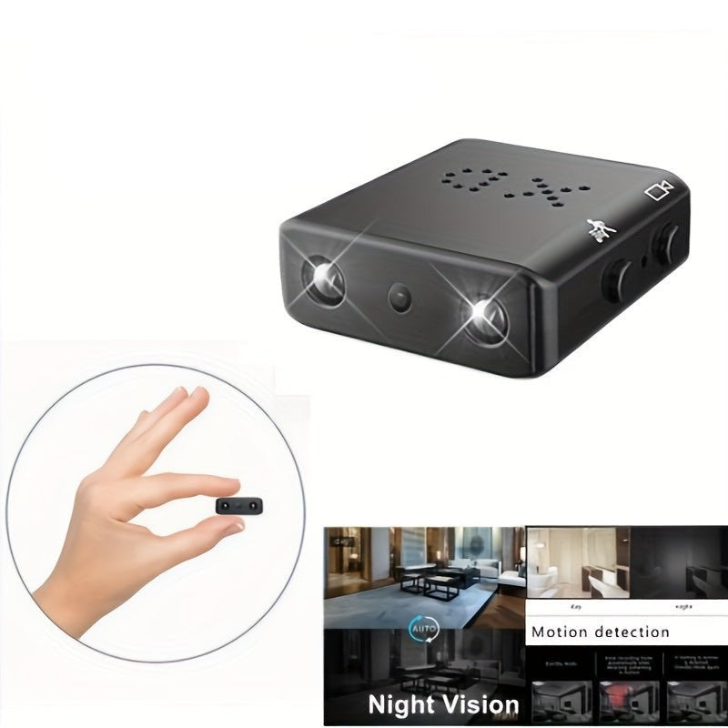 Mini-Kamera mit Full-HD-Auflösung, Infrarot-Nachtsicht und Bewegungserkennung, Ansicht 3