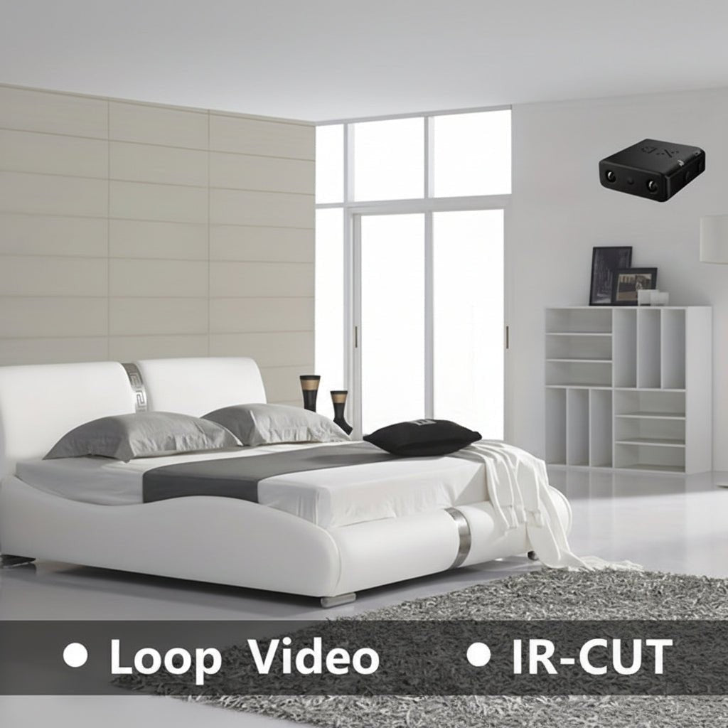Mini-Kamera mit Full-HD-Auflösung, Infrarot-Nachtsicht und Bewegungserkennung, Ansicht 5
