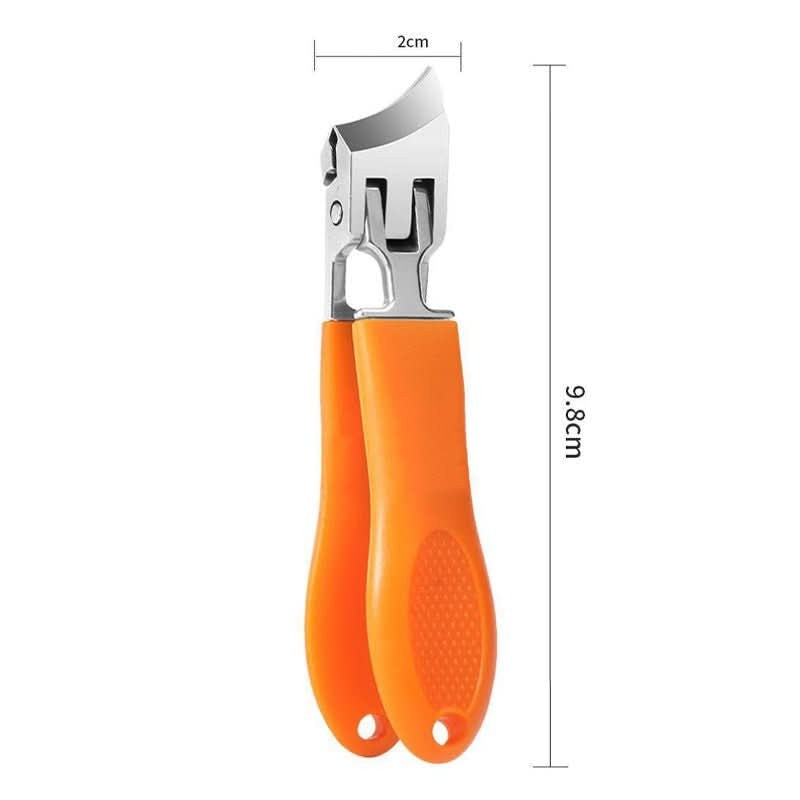 Nagelknipser aus Edelstahl mit extra weiter Öffnung und rutschfestem Griff für dicke Nägel, Ansicht 7