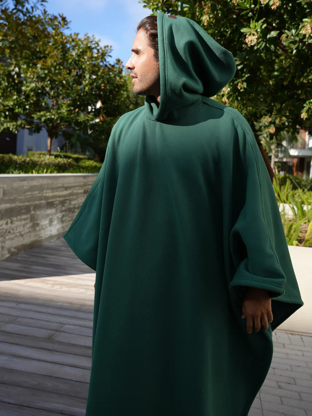 Oversized Damen-Hoodie-Decke mit weichem Plüschfutter und großer Kapuze, Ansicht 10