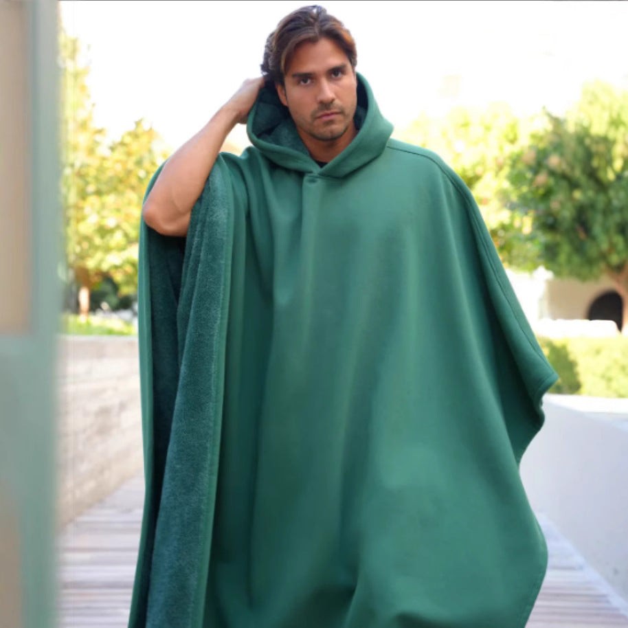 Oversized Damen-Hoodie-Decke mit weichem Plüschfutter und großer Kapuze, Ansicht 11