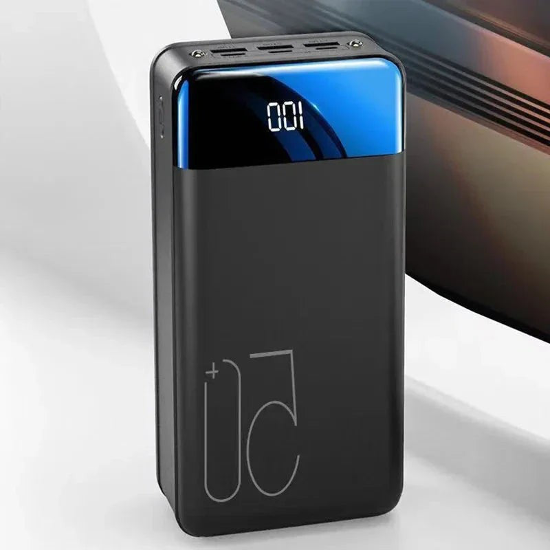 Powerbank mit 30.000 mAh, Schnellladefunktion und LED-Anzeige für Smartphone und Tablet, Ansicht 3