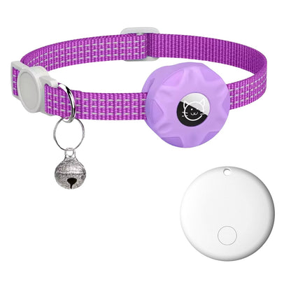 Reflektierendes Haustierhalsband mit Tracker für Android, Glocke und Sicherheitsverschluss, Ansicht 7