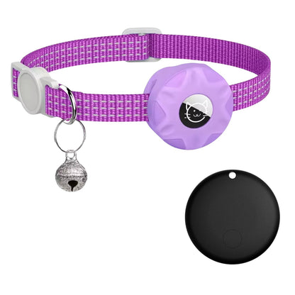 Reflektierendes Haustierhalsband mit Tracker für Android, Glocke und Sicherheitsverschluss, Ansicht 8