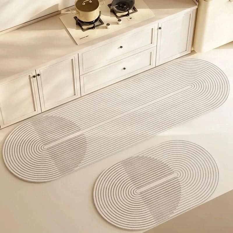 Rutschfeste Küchenmatte aus PU-Schaum mit wasserabweisender Oberfläche und weicher Polsterung, Ansicht 3