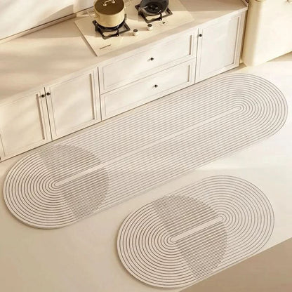 Rutschfeste Küchenmatte aus PU-Schaum mit wasserabweisender Oberfläche und weicher Polsterung, Ansicht 3